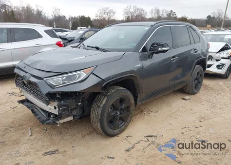 2020 Toyota Rav4 Hybrid Xse z USA, uszkodzony, nr VIN 2T3EWRFVXLW080600